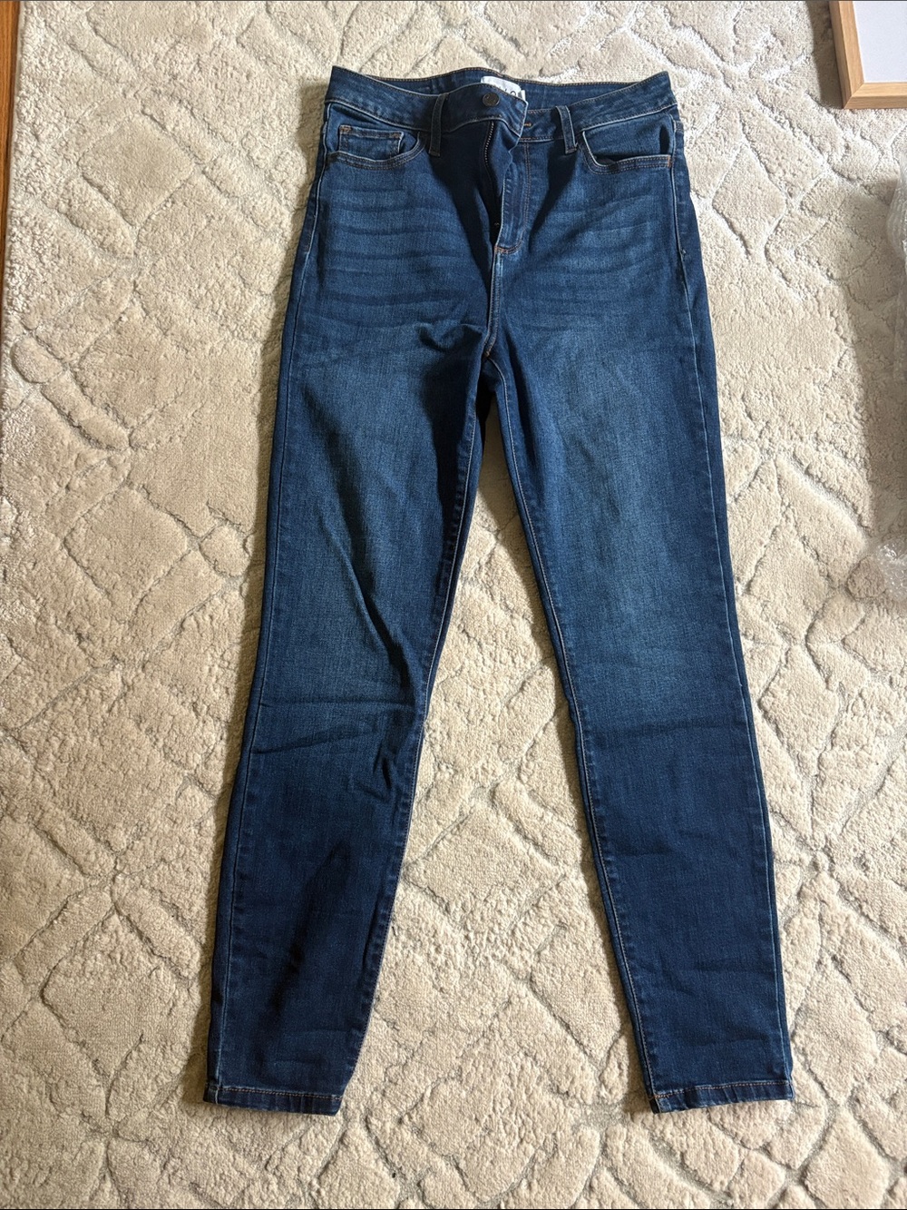 Cello Women's Skinny Stretch Jeans in Dark Blue